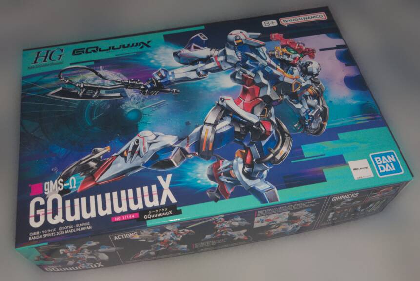 GQuuuuuuX 包装盒
